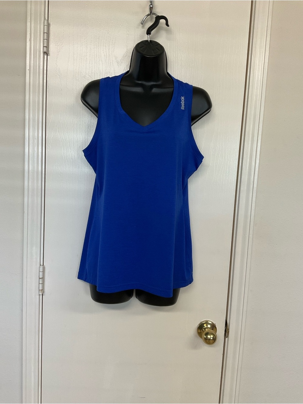 Reebok Women’s Cobalt Blue V-Neck Performance Tank
